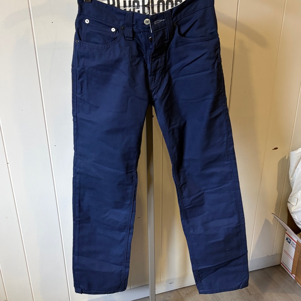 Men’s Blue Blood Stylish Navy Blue Jeans 28/32 NWOT